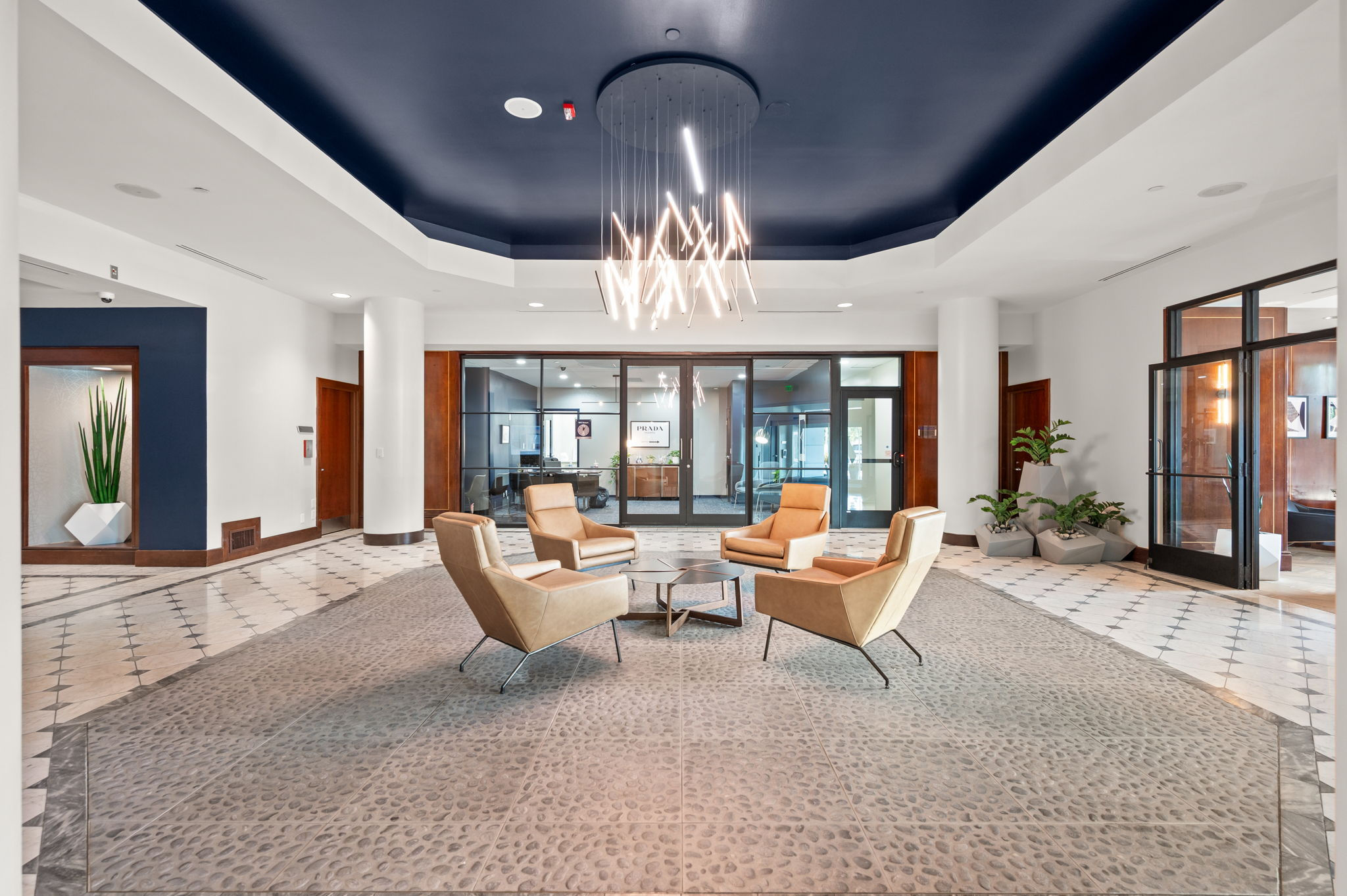 vitra-apartments-lobby-tan-chair-group-065 VITRA Apartments Indianapolis, IN